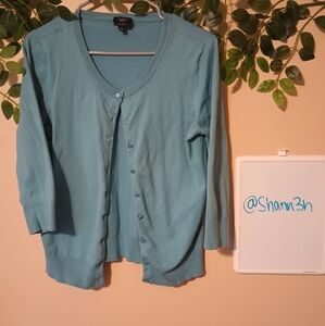 Talbots Petite Button Up Cardigan